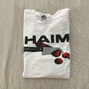 HAIM WIMPIII tour tshirt